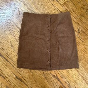 Altar’d State corduroy mini skirt